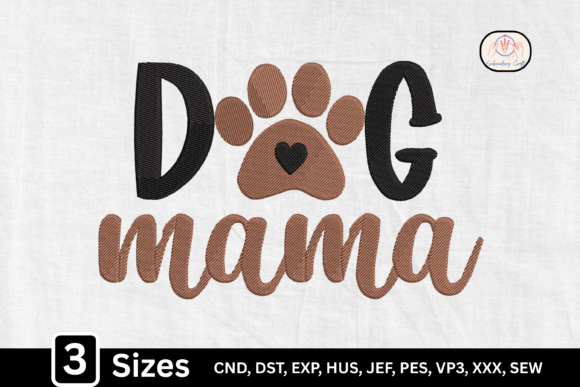 Paw Heart Pet Lover Dog Mama