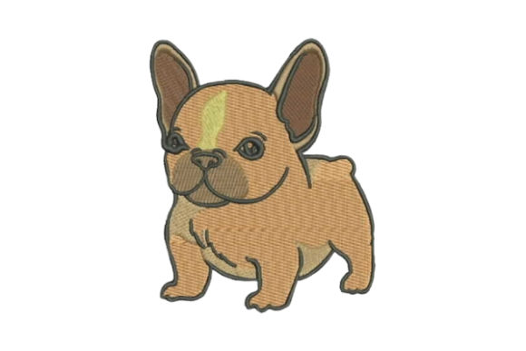 Small Puppy Embroidery Design